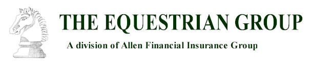 the equestian group logo a division of allen financial insurance group