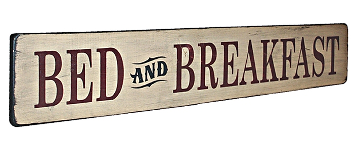 Bed and Breakfast Insurance Sign