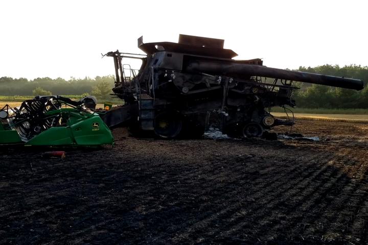 Combine Fires - Tractor Fires - Preventing Fires - Combine - Tractor 